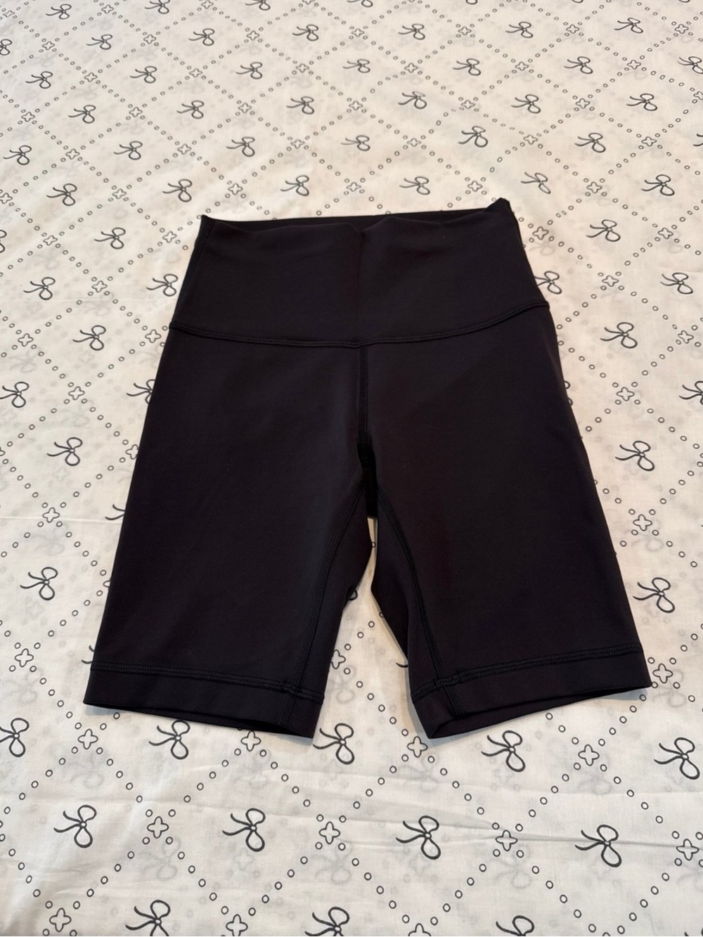 Lululemon Wunder Train Black Biker Shorts Size 4